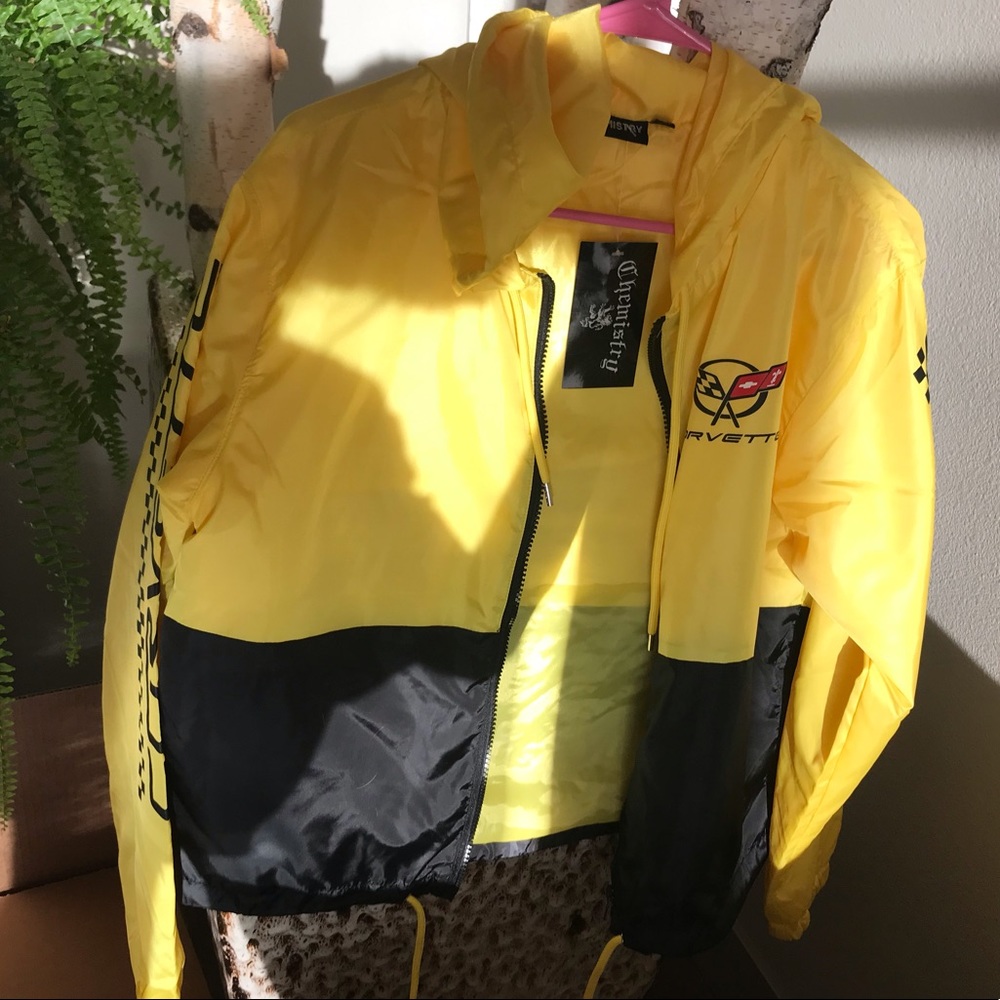 Corvette Yellow Raincoat (M)